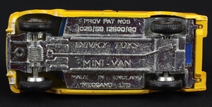 Dinky toys 274 aa mini van ll492 base