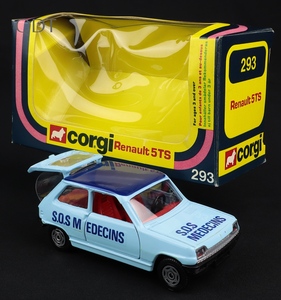Corgi toys 293 renault 5ts ll496 front