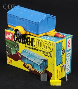 Corgi toys 109 pennyburn workmen's trailer ll498 front