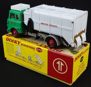 Dinky supertoys 978 refuse wagon ll534 back