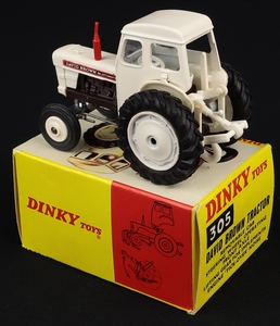 Dinky toys 305 david brown tractor ll538 back