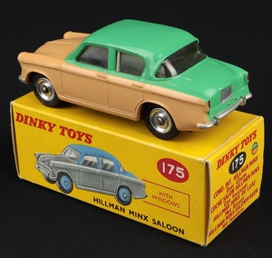 Dinky toys 175 hillman minx saloon ll539 back