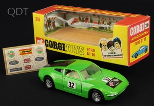Corgi toys 316 ford gt70 ll564 front