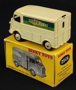 French dinky t0ys 25cg citroen van gervais ll583 front