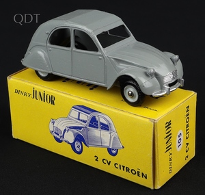 French dinky junior 105 2cv citroen ll618 front