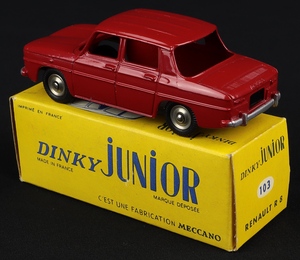 French dinky junior 103 renault r8 ll619 back