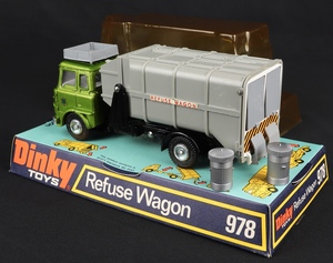 Dinky toys 978 refuse wagon c356 back