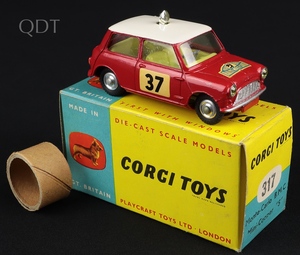 Corgi toys 317 monte carlo bmc mini cooper s ll662 front