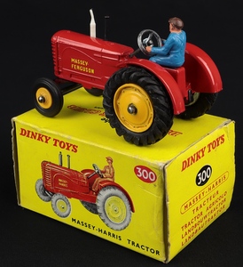 Dinky toys 300 massey harris tractor ll718 back