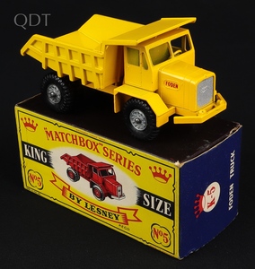 Matchbox kingsize 5 foden truck ll749 front