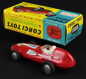Corgi toys 150s vanwall formula 1 grand prix j528 back