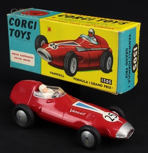 Corgi toys 150s vanwall formula 1 grand prix j528 front