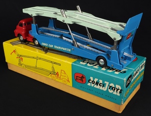 Corgi toys 1101 carrimore car transporter j529 back