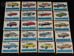 Corgi toys safety matches ee123 front