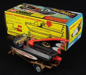 Corgi toys 107 batboat and trailer ll787 back