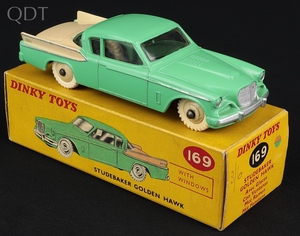 Dinky toys 169 studebaker golden hawk ll794 front