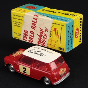 Corgi toys 321 monte carlo mini cooper s ll843 back