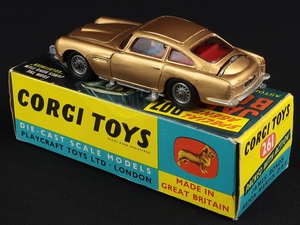 Corgi toys 261 james bond's aston martin db5 ll850 back