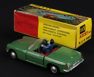 Nicky dinky 113 mgb ll866 back