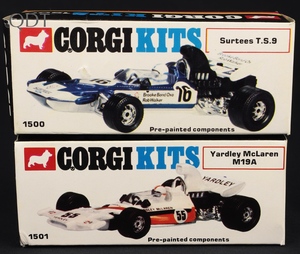 Corgi kits racing cars b628 front