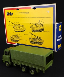 Dinky toys 668 foden army truck ll924 back