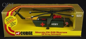 Corgi toys 923 sikorsky us army helicopter ll934 front