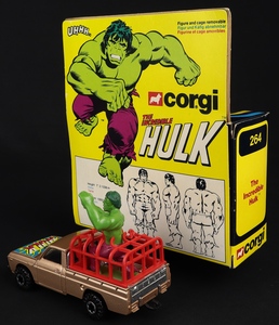 Corgi toys 264 the incredible hulk ll937 back