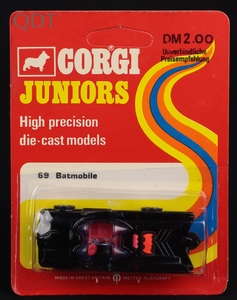 Corgi juniors 69 batmobile ll958 front