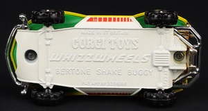 Corgi toys 392 bertone shake buggy ll972 base