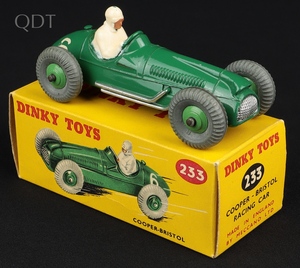Dinky toys 233 cooper bristol racing car ll996 front