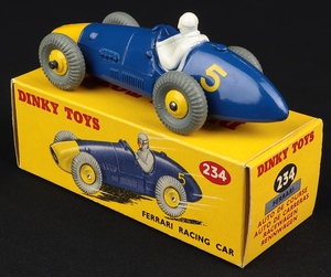 Dinky toys 234 ferrari racing car ll997 back