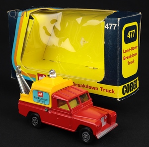 Corgi toys 477 breakdown truck mm2 front