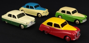 Dinky supertoys 990 pullmore car transporter gift set mm6 cars front