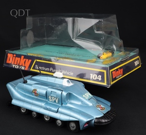 Dinky toys 104 spectrum pursuit vehicle spv mm9 front