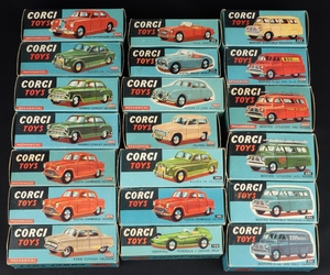 Corgi blue boxes 1 central