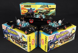Corgi batmobiles grove