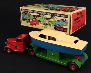 Minic 114m mechanical horse trailer cruiser mm28 back