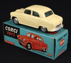 Corgi toys 201m austin cambridge saloon mm35 back