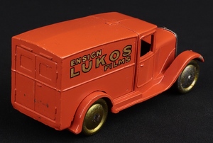 Dinky toys 28e ensign cameras lukos delivery van mm44 back 1