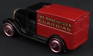 Dinky toys 28e manchester guardian 1st type van mm45 back