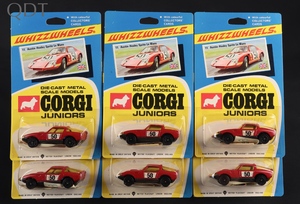 Corgi juniors 11 austin healey sprite le mans trade pack mm48 front