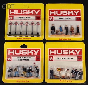 Husky 1561 traffic signs 1572 employees 1571 pedestrians 1574 public officers mm71 front
