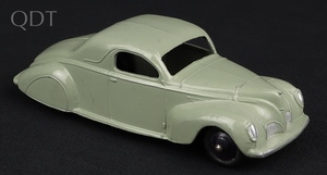 Dinky toys 39c lincoln zephyr coupe mm78 front