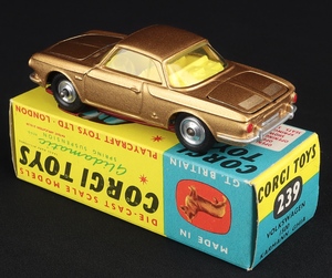 Corgi toys 239 vw karmann ghia mm123 back