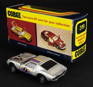 Corgi toys 319 lamborghini p400 gt miura mm134 back