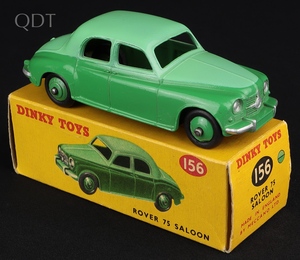 Dinky toys 156 rover 75 saloon mm158 front
