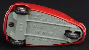 Corgi toys 233 heinkel economy car mm151 base
