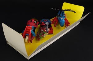 Corgi toys gift set 23 spiderman mm159 back models