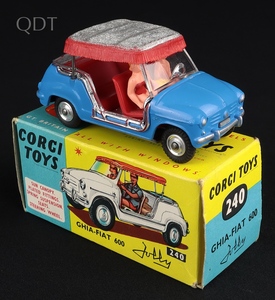 Corgi toys 240 1 fiat jolly mm163 front