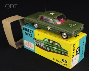 Corgi toys 358 h.q staff car mm164 front